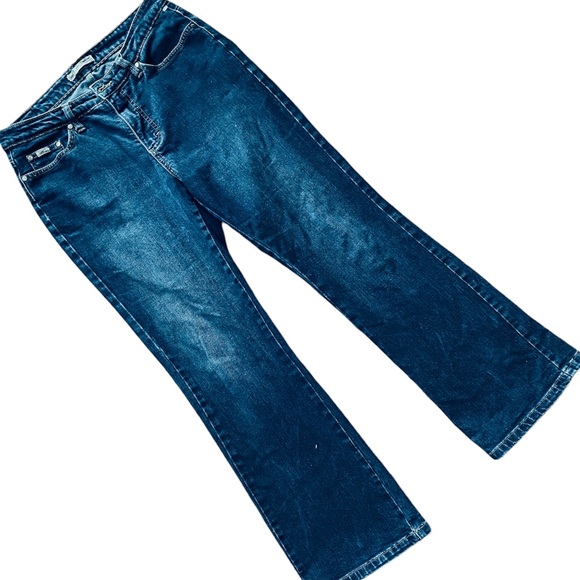 Lee Women Denim Jeans , Lee Boot Cut Denim Jeans , Women Denim Boot Cut Pants - Picture 5 of 10